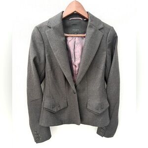 Ted Baker Wool Gray Brown Women's Blazer Size 1